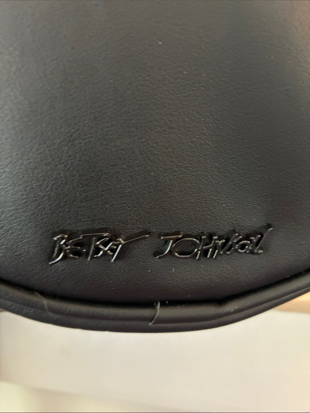 Betsey Johnson Black Cat Face Crossbody Bag - Picture 8 of 9